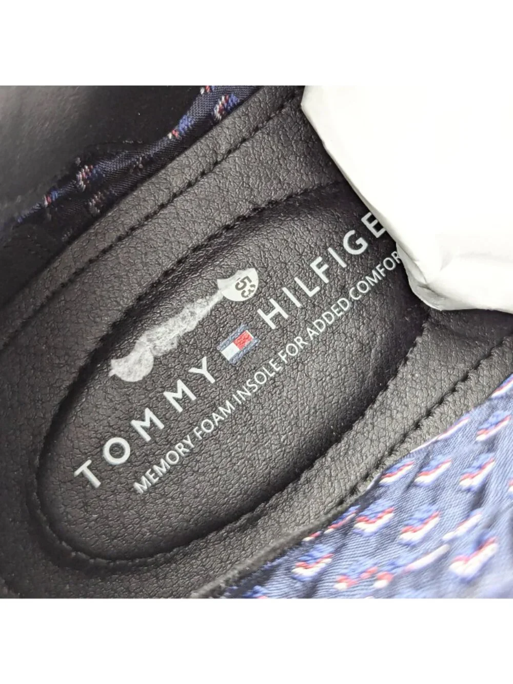 Tommy Hilfiger Men Oregon Black Faux Leather Combat Ankle Boots size 8